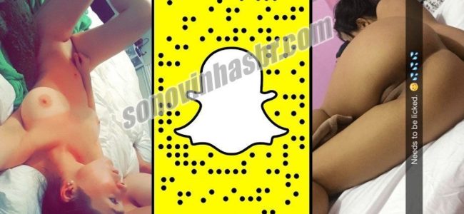 Novinhas peladas no Snapchat caiu na net mandando nudes