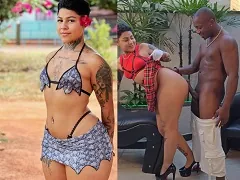Sexo em público comendo a namorada gostosa no meio da praça