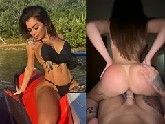 Comendo o cuzinho da prima safada que adora fazer anal