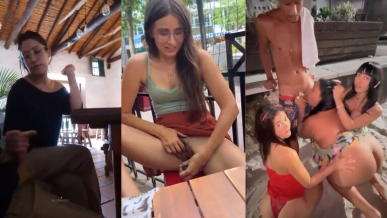 Novinhas em público fazendo sexo e se masturbando Parte 2